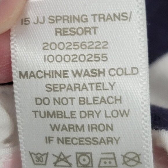 Janie and Jack 3-6 Months Baby Girl Blue Striped Sailor Dress - Picture 6 of 6